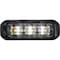 Buyers Products 3 1/2 Inch Wide Angle Tri-Color LED Strobe Light, Amber/Green/Clear 8890929 - alternate 1
